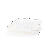 Фильтр салона MANN-FILTER CU 2622