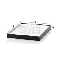 Фильтр салона MANN-FILTER CU 2634