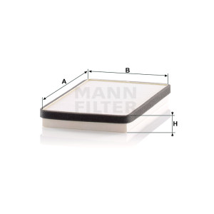 Фильтр салона MANN-FILTER CU 2650 Фильтр салона MANN-FILTER CU 2650