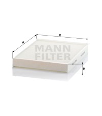 Фильтр салона MANN-FILTER CU 2842