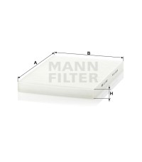 Фильтр салона MANN-FILTER CU 2882