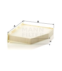 Фильтр салона MANN-FILTER CU 2939