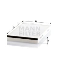 Фильтр салона MANN-FILTER CU 3054