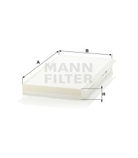 Фильтр салона MANN-FILTER CU 3139
