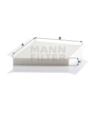 Фильтр салона MANN-FILTER CU 3172
