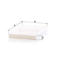 Фильтр салона MANN-FILTER CU 31 003