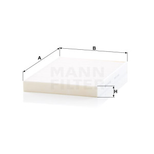 Фильтр салона MANN-FILTER CU 31 003 Фильтр салона MANN-FILTER CU 31 003