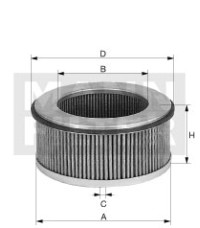 Фильтр салона MANN-FILTER CU 33 128