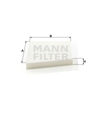 Фильтр салона MANN-FILTER CU 3461