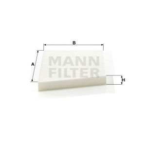 Фильтр салона MANN-FILTER CU 3461 Фильтр салона MANN-FILTER CU 3461