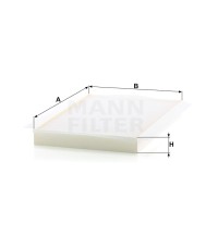 Фильтр салона MANN-FILTER CU 3569