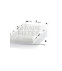 Фильтр салона MANN-FILTER CU 3847