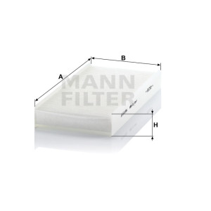 Фильтр салона MANN-FILTER CU 3847 Фильтр салона MANN-FILTER CU 3847