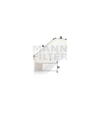 Фильтр салона MANN-FILTER CU 4727