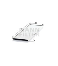 Фильтр салона MANN-FILTER CU 4926