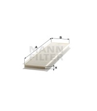 Фильтр салона MANN-FILTER CU 91 001