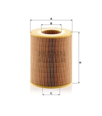 Фильтр воздушный MANN-FILTER C 1381