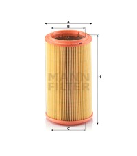 Фильтр воздушный MANN-FILTER C 1586