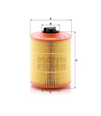 Фильтр воздушный MANN-FILTER C 16 142/2