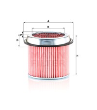 Фильтр воздушный MANN-FILTER C 1891