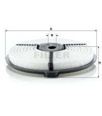 Фильтр воздушный MANN-FILTER C 2223 Фильтр воздушный MANN-FILTER C 2223