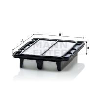 Фильтр воздушный MANN-FILTER C 2324 Фильтр воздушный MANN-FILTER C 2324