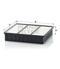 Фильтр воздушный MANN-FILTER C 2335