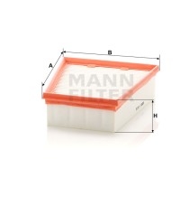 Фильтр воздушный MANN-FILTER C 2439 Фильтр воздушный MANN-FILTER C 2439