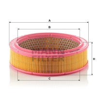 Фильтр воздушный MANN-FILTER C 2443/1 Фильтр воздушный MANN-FILTER C 2443/1