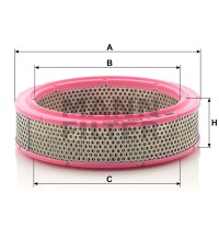 Фильтр воздушный MANN-FILTER C 2443 Фильтр воздушный MANN-FILTER C 2443