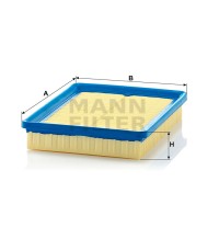 Фильтр воздушный MANN-FILTER C 2469 Фильтр воздушный MANN-FILTER C 2469