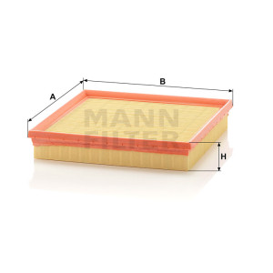 Фильтр воздушный MANN-FILTER C 2493 Фильтр воздушный MANN-FILTER C 2493