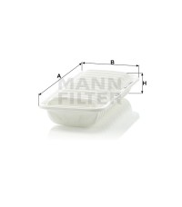Фильтр воздушный MANN-FILTER C 2513 Фильтр воздушный MANN-FILTER C 2513