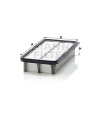 Фильтр воздушный MANN-FILTER C 2519 Фильтр воздушный MANN-FILTER C 2519