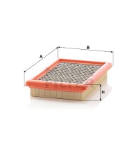 Фильтр воздушный MANN-FILTER C 2564