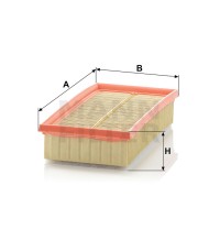 Фильтр воздушный MANN-FILTER C 2567
