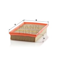 Фильтр воздушный MANN-FILTER C 2589