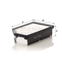 Фильтр воздушный MANN-FILTER C 25 016 Фильтр воздушный MANN-FILTER C 25 016