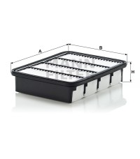 Фильтр воздушный MANN-FILTER C 25 128 Фильтр воздушный MANN-FILTER C 25 128