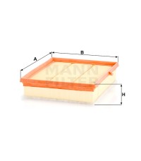 Фильтр воздушный MANN-FILTER C 26 010