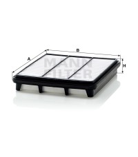 Фильтр воздушный MANN-FILTER C 2743