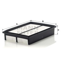 Фильтр воздушный MANN-FILTER C 2841 Фильтр воздушный MANN-FILTER C 2841