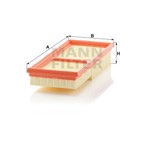 Фильтр воздушный MANN-FILTER C 2861-2 Фильтр воздушный MANN-FILTER C 2861-2