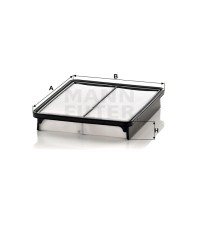 Фильтр воздушный MANN-FILTER C 28 010