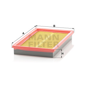 Фильтр воздушный MANN-FILTER C 2964 Фильтр воздушный MANN-FILTER C 2964