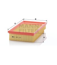 Фильтр воздушный MANN-FILTER C 29 117 Фильтр воздушный MANN-FILTER C 29 117