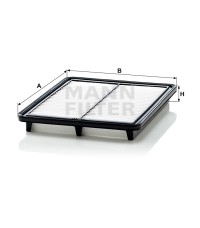 Фильтр воздушный MANN-FILTER C 3033 Фильтр воздушный MANN-FILTER C 3033