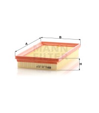 Фильтр воздушный MANN-FILTER C 31 012 Фильтр воздушный MANN-FILTER C 31 012