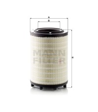 Фильтр воздушный MANN-FILTER C 31 014 Фильтр воздушный MANN-FILTER C 31 014