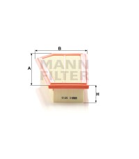 Фильтр воздушный MANN-FILTER C 3210 Фильтр воздушный MANN-FILTER C 3210